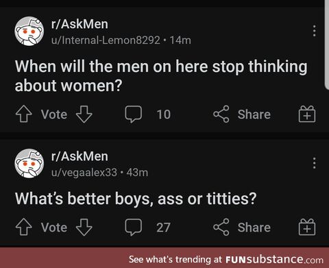 The Duality of AskMen