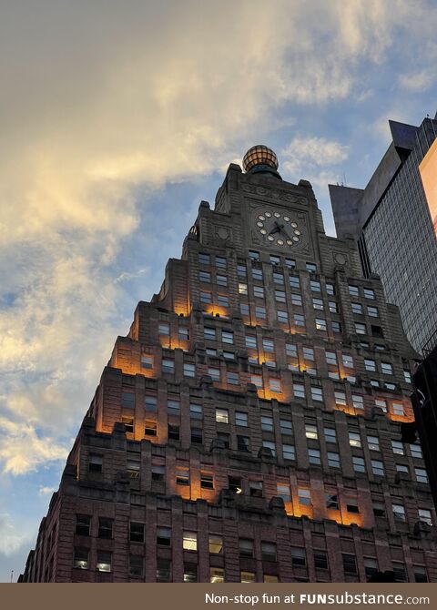 A building in New York City I took with my iPhone