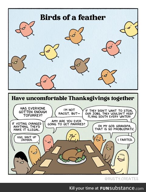 Birds of a Feather [OC]