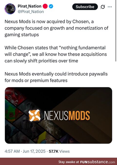 Let it die. Owner sold it because their side lost the culture war