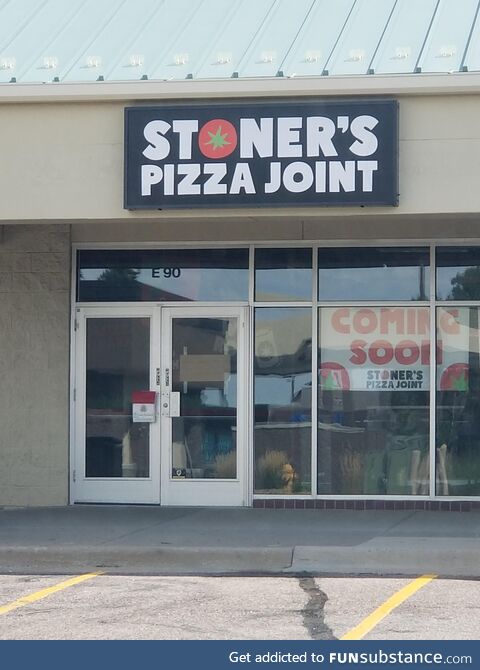 Pizza Joint Opening Up the Street