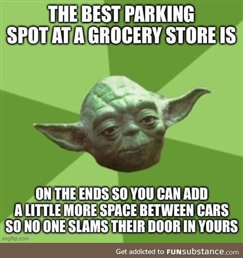 And the award for the Best Parking Spot goes to…