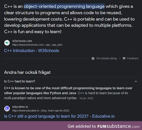 I have to learn C++, I'm getting two conflicting opinions