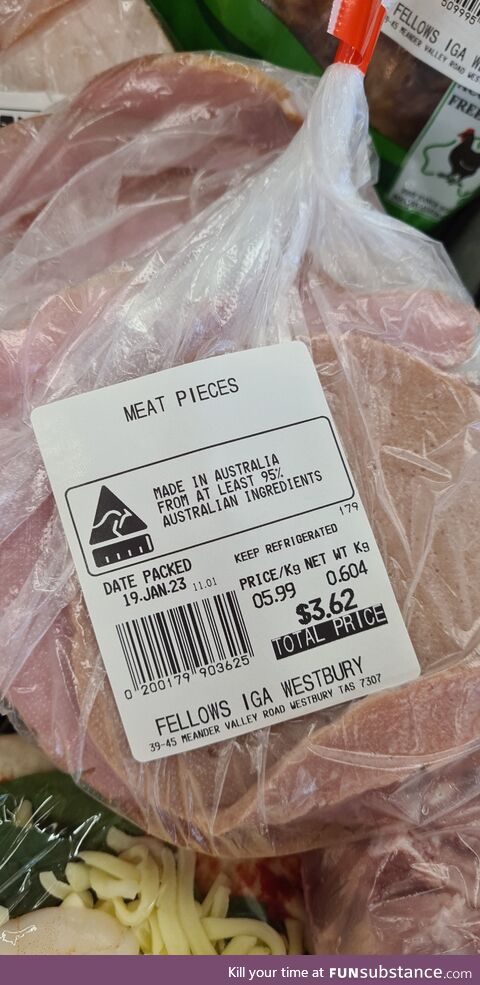 Meat. Pieces