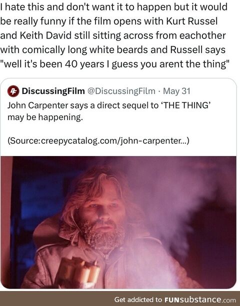 Opposite damaged colour