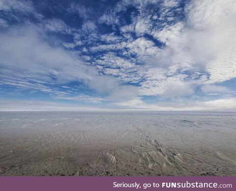 Nothingness of the Arctic [OC]