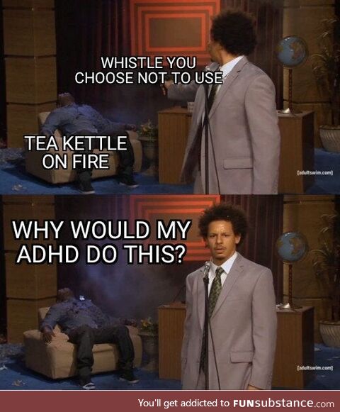 Nobody likes the whistle that's the point