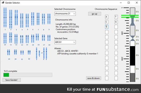 New gender selector just dropped
