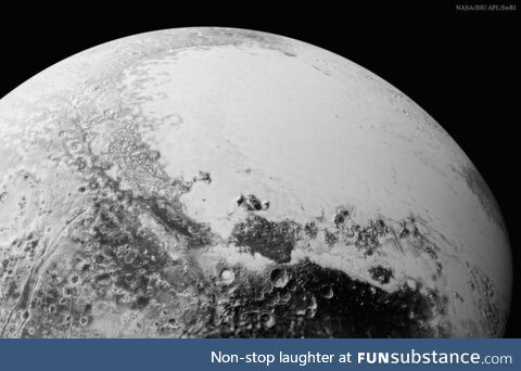 Pluto from above Cthulhu Regio