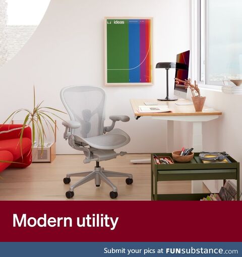 Backed by our 12-year warranty, the Aeron Chair is an icon of all-day comfort and