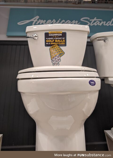 Finally! A toilet that gets the job done