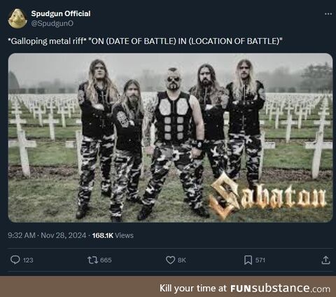 Sabaton in a nutshell
