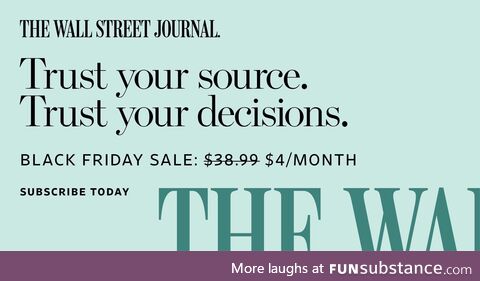 Black Friday is here. Don't miss your chance to save: $4 per month