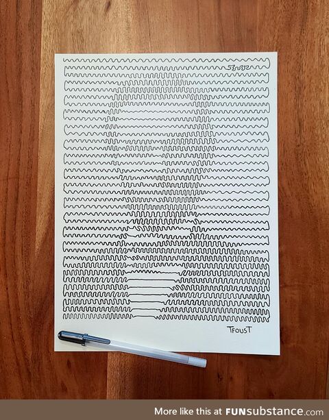 Experimenting with new methods to make single line portraits and wanted to share today's