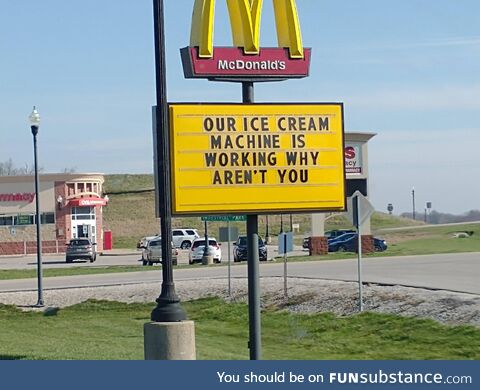 McDonald's getting aggressive trying to hire those 14 year olds