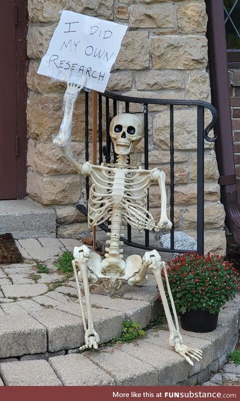 Halloween hitting home