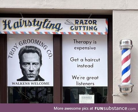 More haircut places like this are needed!