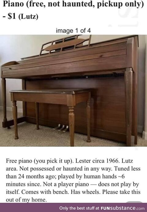 Definitely not haunted!