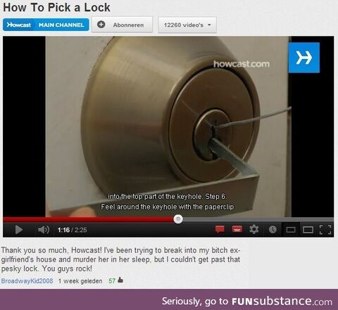 Original Lockpick tutorial before Lockpicking Lawyer