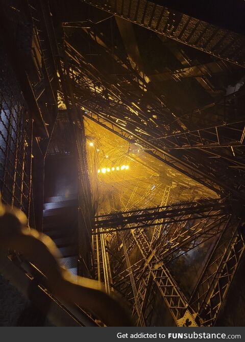 [OC] Eiffel Tower stairs