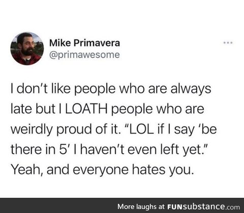 Pünktlichkeit muss sein!