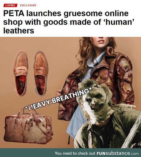 New PETA merch