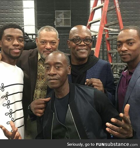 Hanging out with some of the coolest cats out there