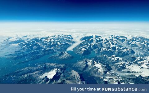 Greenland at 40,000’
