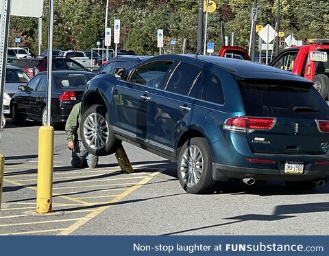 How do you even do this? Gotta love Walmart!