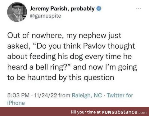 Pavlov ding a ling dilemma