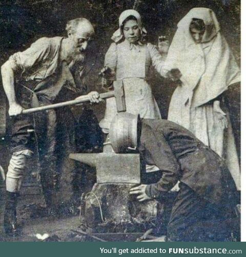 Treatment for headaches in 1895