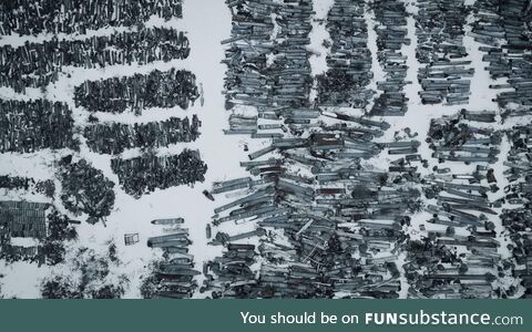 The Rocket Cemetery of Kharkiv. A graveyard of Russian rockets fired at the city since