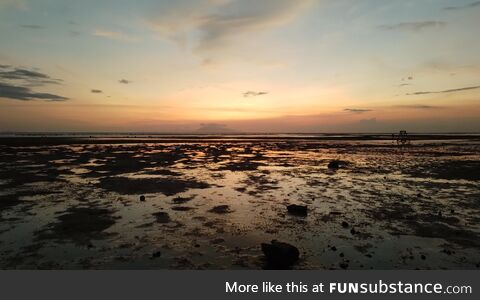 Low tide at the beach in Batangas