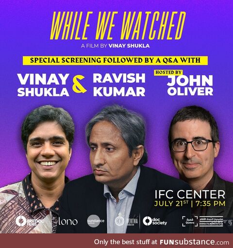 Upcoming film screening to be hosted by John Oliver!