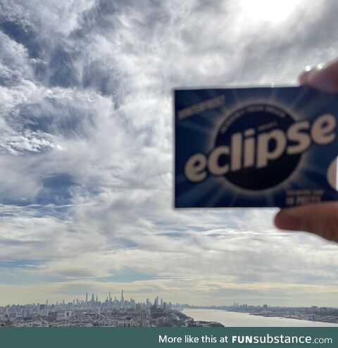 Eclipse over NYC