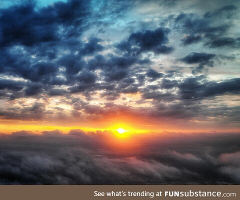 The clouds and the sun are amazing things in our life [oc]