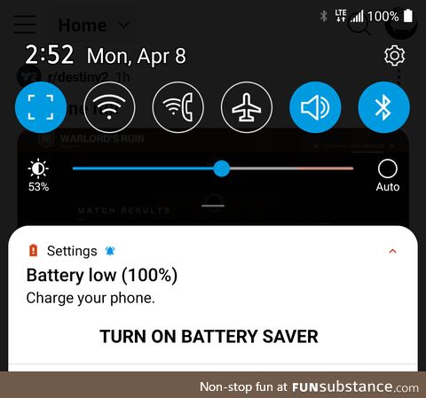 Anybody got a charger?