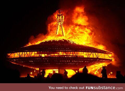 Understandable why the Aliens don't reveal themselves (Burning Man 2013)