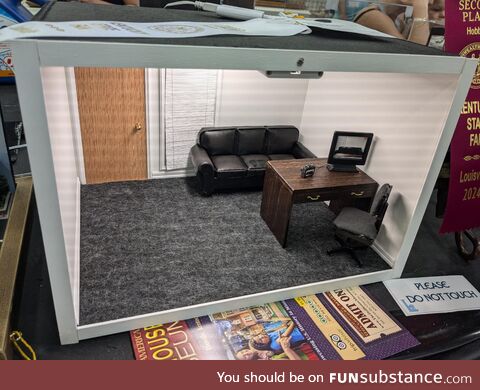 Prize-winning Miniature entry seen at the Kentucky State Fair