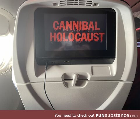 Give them kids a reason to cry on the flight