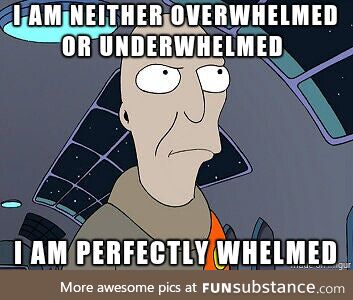 Right down the middle