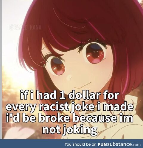 No jokes