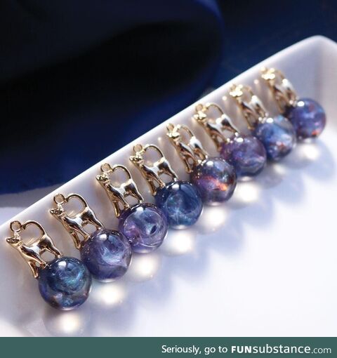 I make jewelry and made these ‘Orion’s Belt’ pendants