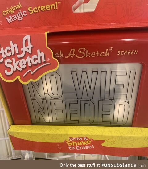 No wifi necessary