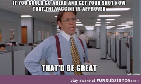 To those of you refusing to get the "experimental vaccine", good news!