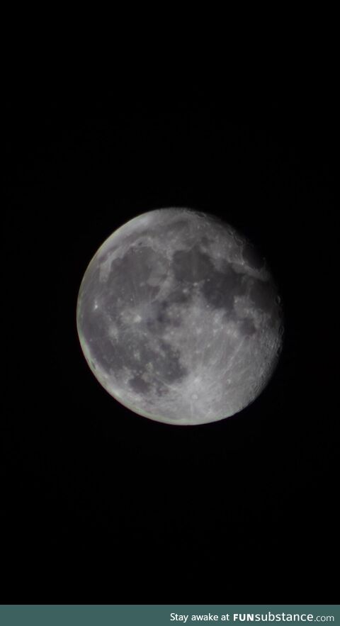 A picture I took of the moon a while ago on my T6