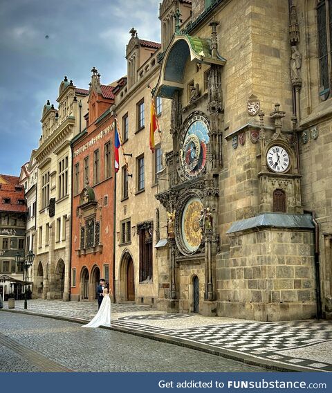 Stumbled into this scene on a rainy Saturday morning