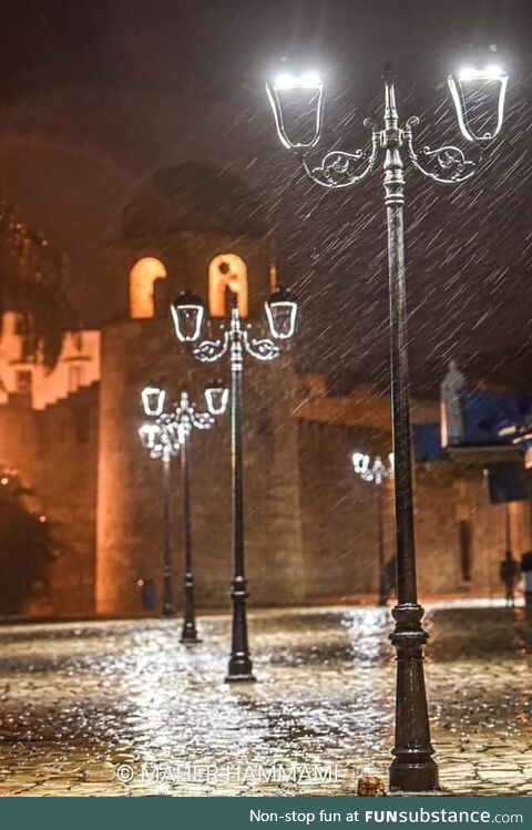 A rainy night (Sousse, Old city)