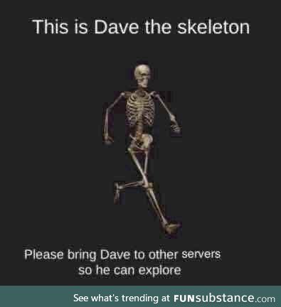 Spookposting '25 #7 - What Happened to Dave?