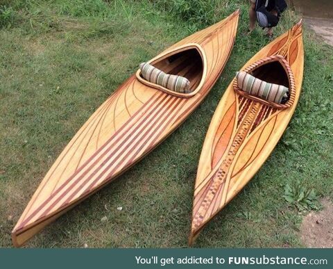 Mix wood Kayaks